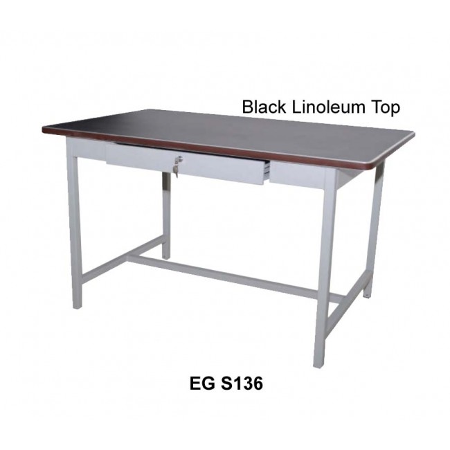 EG S136 - 4' GENERAL PURPOSE TABLE with CENTRE DRAWER